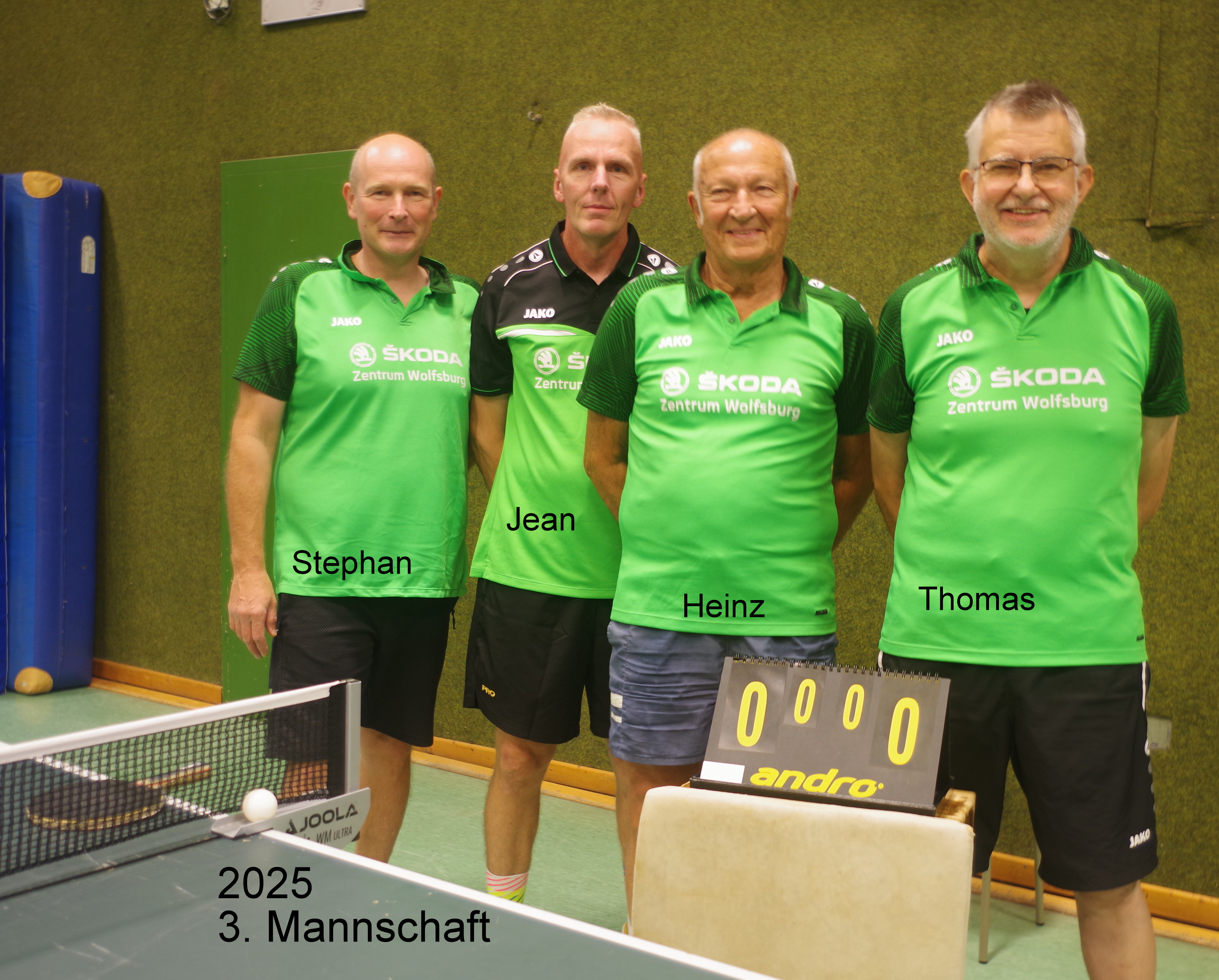 3. Mannschaft Punktspielsaison 2025/26 